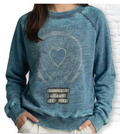 Brooklyn Mirage Sapphire Burnout Sweatshirt #201