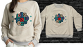 Lollapalooza Gray Pearl Inside Out Sweatshirt #101