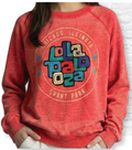 Lollapalooza Ruby Burnout Sweatshirt #201