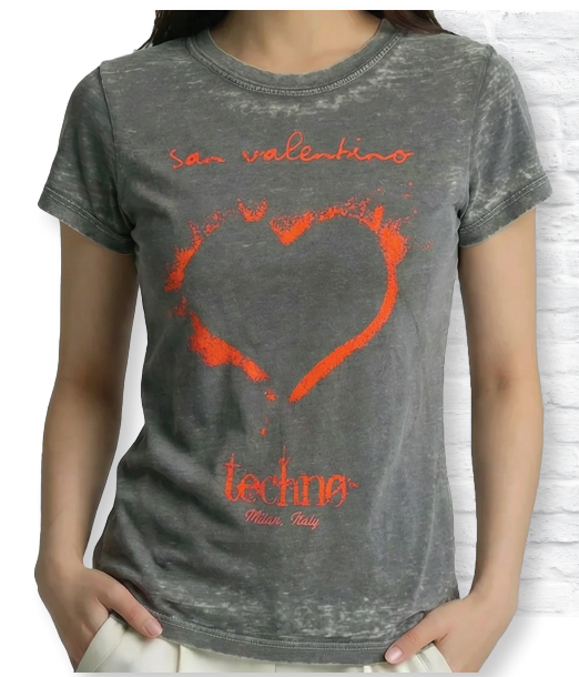 Women's San Valentino Techno T-Shirt