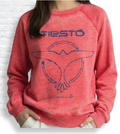 Tiesto Ruby Burnout Sweatshirt #201